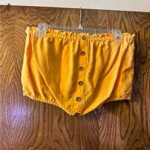 Billabong Orange Crop Top
